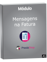 Módulo para Exibição das Mensagens Nas Faturas para PrestaShop